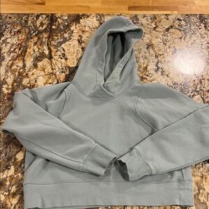 Lululemon loungeful cropped hoodie size 6